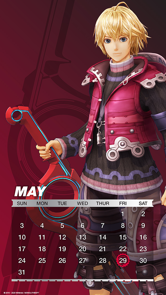 my.nintendo.com/Calendar - May 2020 - Xenoblade Chronicles - Definitive Edition - [B]/Xenoblade_Chronicles_DE_May_Calendar_B_[640x1136].jpg